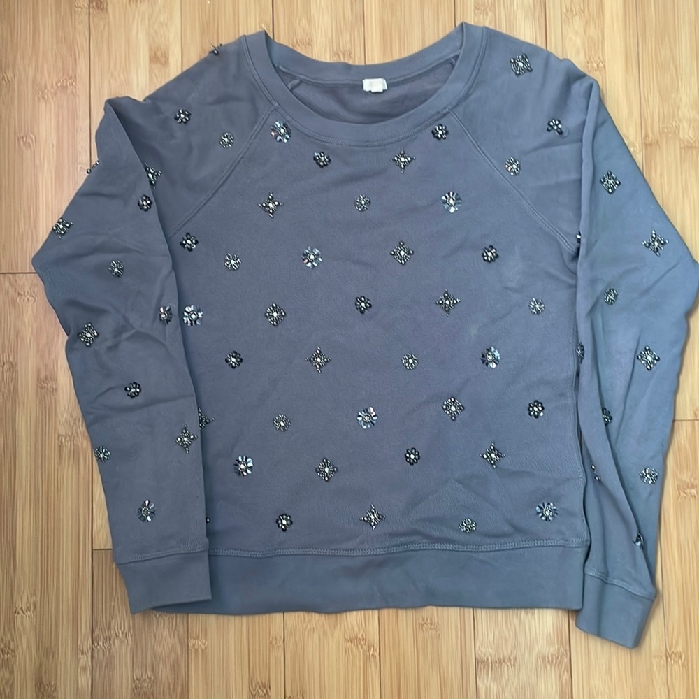 J. Crew crew neck sweatshirt